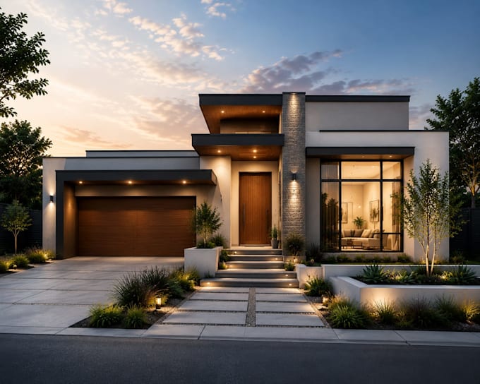do high quality exterior and landscape rendering