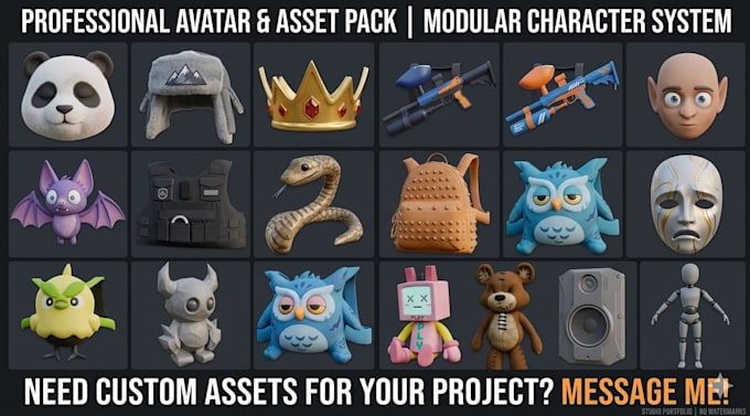 create roblox bundle, dynamic head, and layered clothing