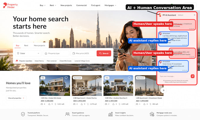 develop ai chatbot, ai agents, ai saas apps and ai integrations