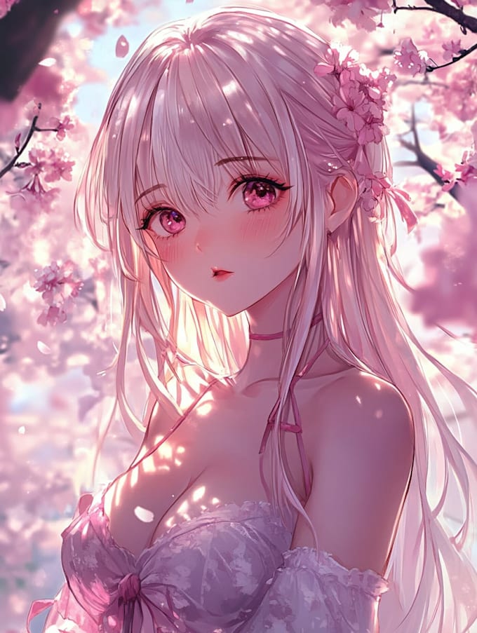 do a awesome anime fanart vtuber character