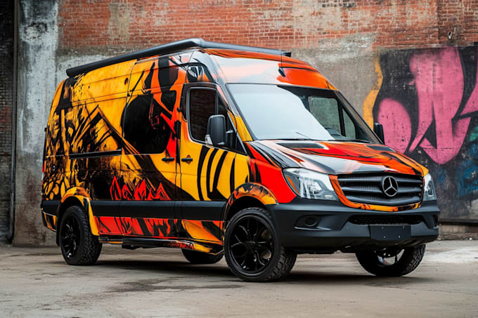 car wrap, van wrap any vehicle wrap