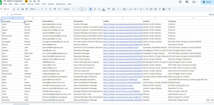 scrape verified emails and phone numbers