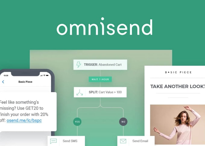 setup omnisend email automation flows for shopify stores
