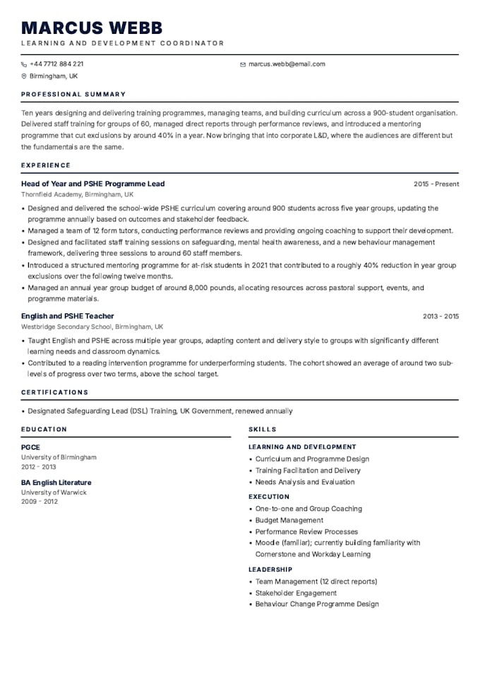 write and enhance your resume, cv, cover letter and linkedin