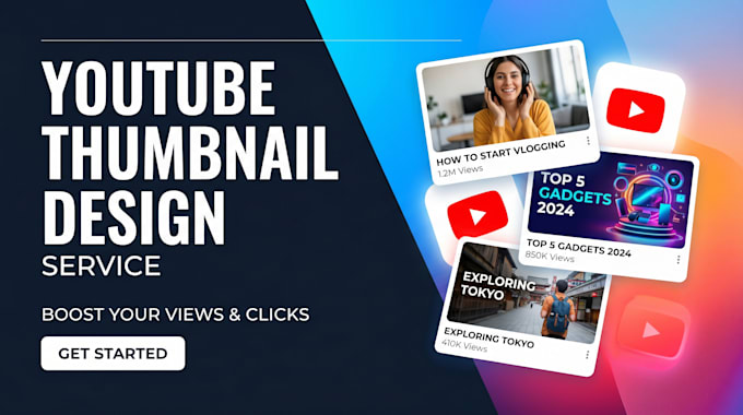 design your youtube video thumbnail