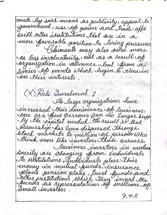 write anything with asthetic cursive or  modest print letter