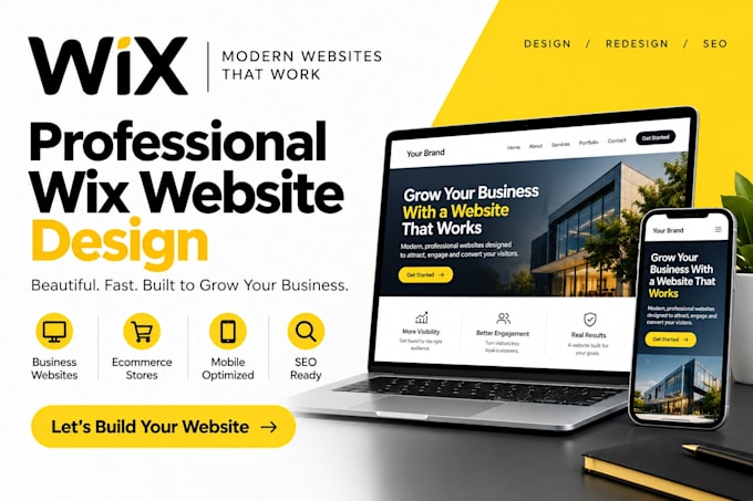 wix website redesign wix redesign wix website design wix studio website redesign