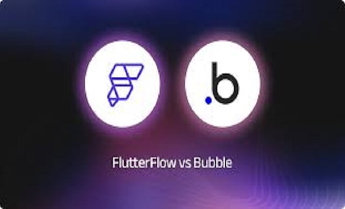 build custom no code app with adalo, bubble, flutterflow, mvp mobile app