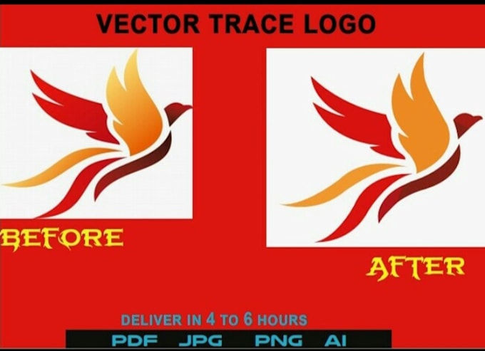 make vector images and logo convert to vector images