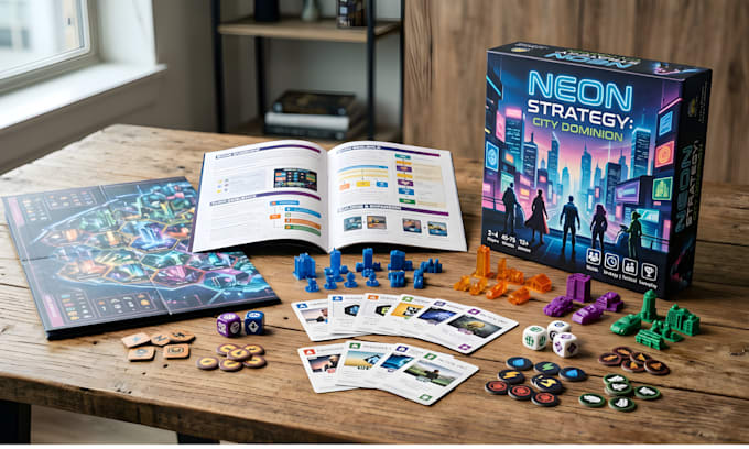 design board game, board game design, playing card game development