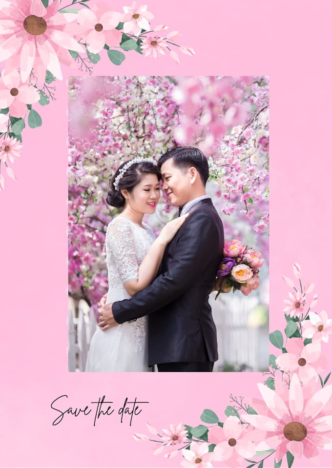make beautiful digital wedding invitation cards