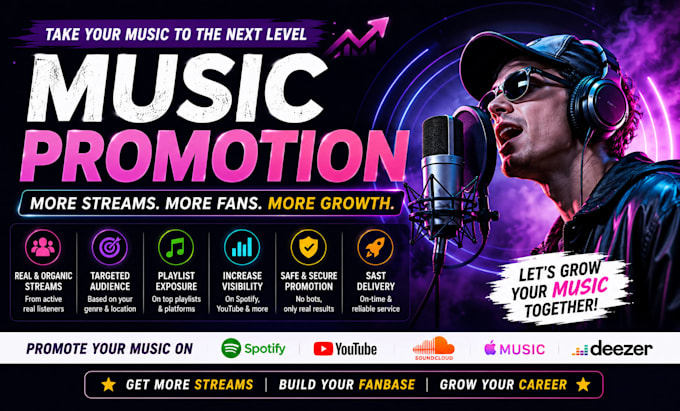 boost music promotion and streams