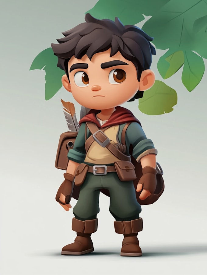 draw 2d game character or 2d game character
