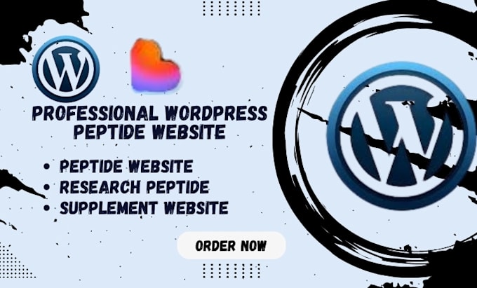 build or migrate peptide and research supplement wordpress store