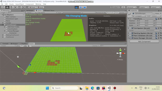 make custom unity game mechanics, systems and prototypes