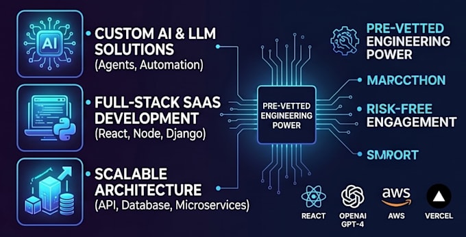 develop ai website, software, chatbot and integrate