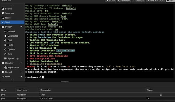 help you troubleshoot, fix, setup and configure proxmox