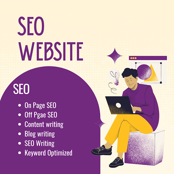 write SEO content and blog posts for your website