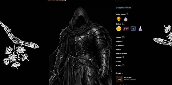 make you a custom steam profile art