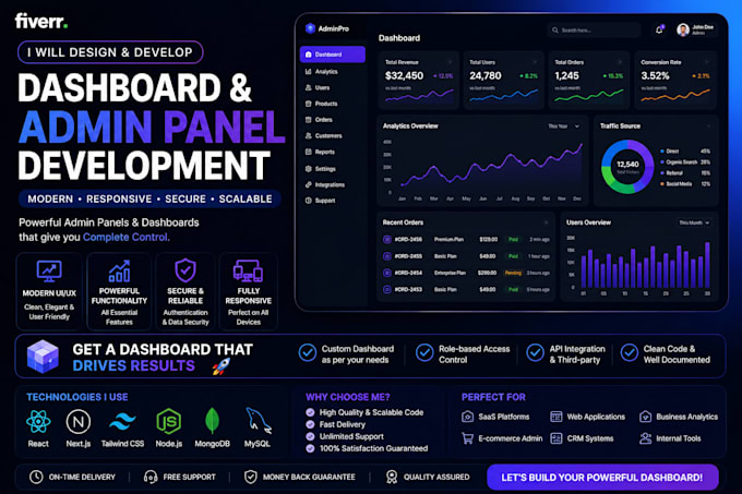 design and develop ai saas landing page