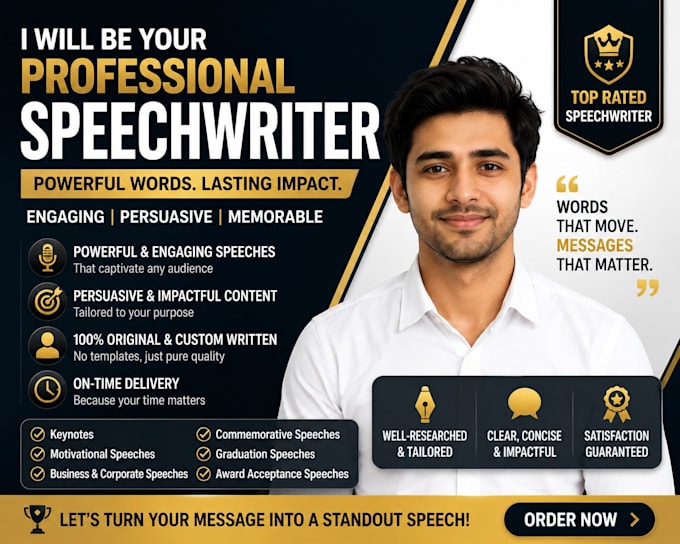 write speeches that inspire, persuade, and impress audiences