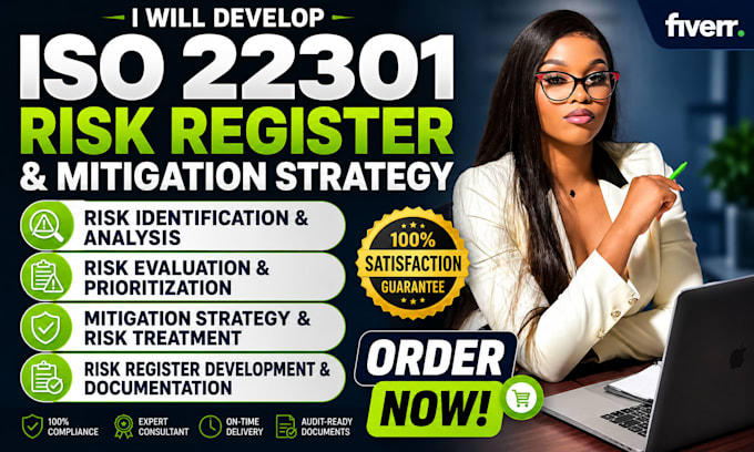 develop iso 22301 risk register and mitigation strategy
