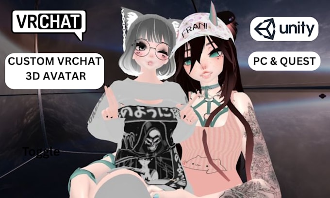 Do custom anime vrchat avatar commission vr character furry avatar vrc ...