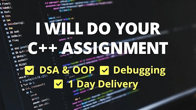 do cpp  coding assignment  and projects debug code and teach dsa