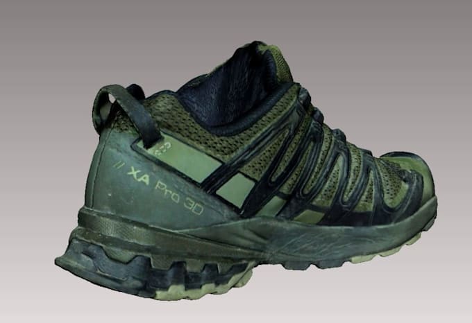 create 3d shoe design, modeling and stl files for printing