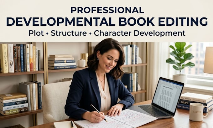 proofread and development edit your manuscript and stories