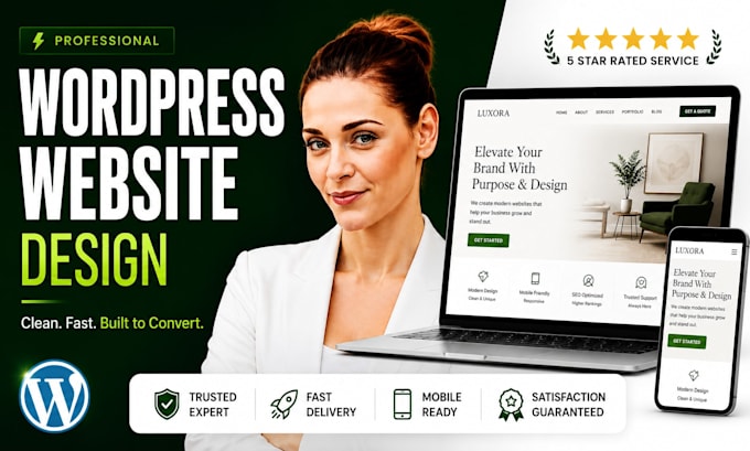 german wordpress business website deutsch website development wordpress website