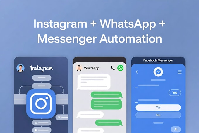 create instagram manychat chatbot dm automation for lead generation