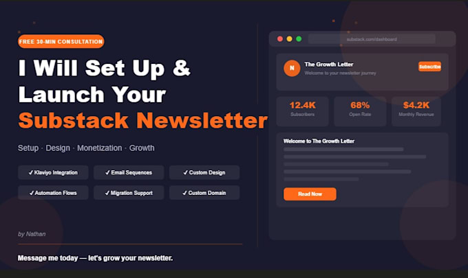 substack setup substack newsletter design podcast setup substack account