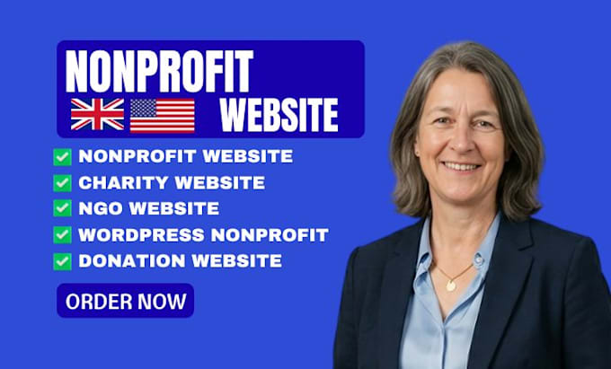build redesign and optimize nonprofit or charity wordpress website