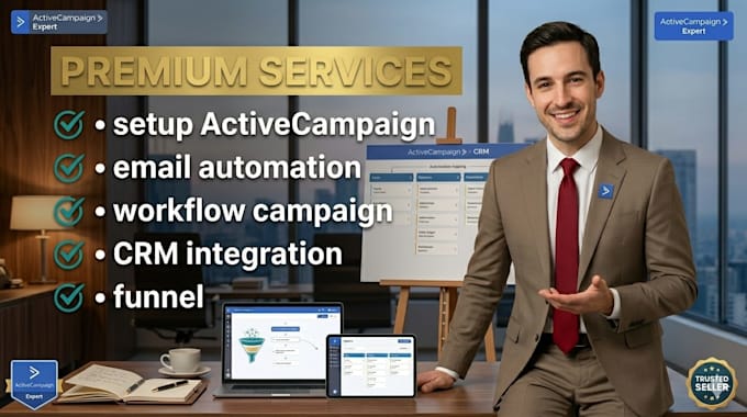 setup activecampaign eamil automation workflow campaign crm integration funnel