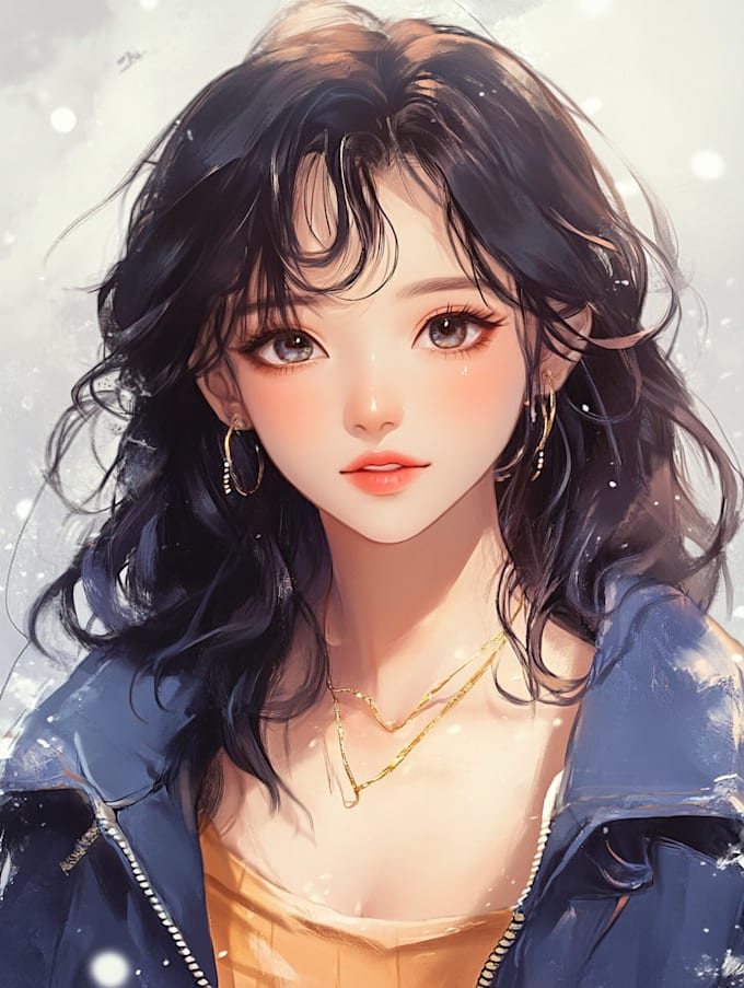 do a anime character