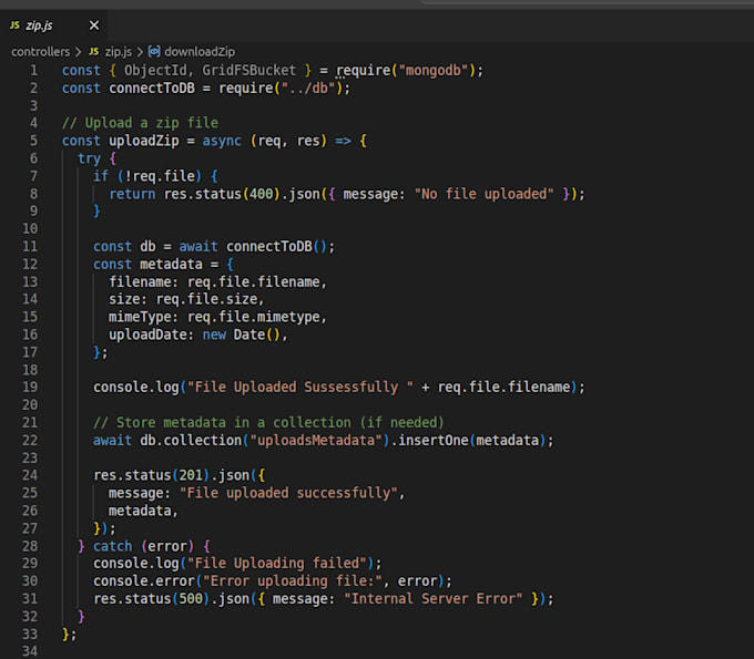build a rest API with node js and express