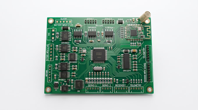 rf pcb design, transceiver layout, antenna, multilayer layout high frequency pcb