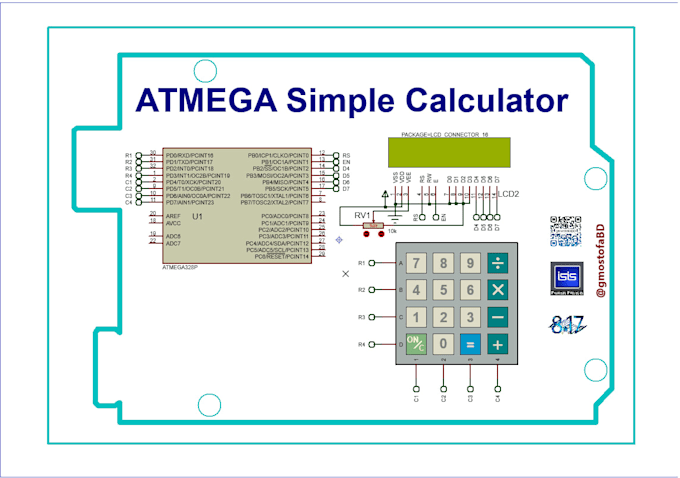 do arduino programming and schematic circuit