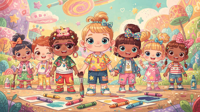 design cute and creative children