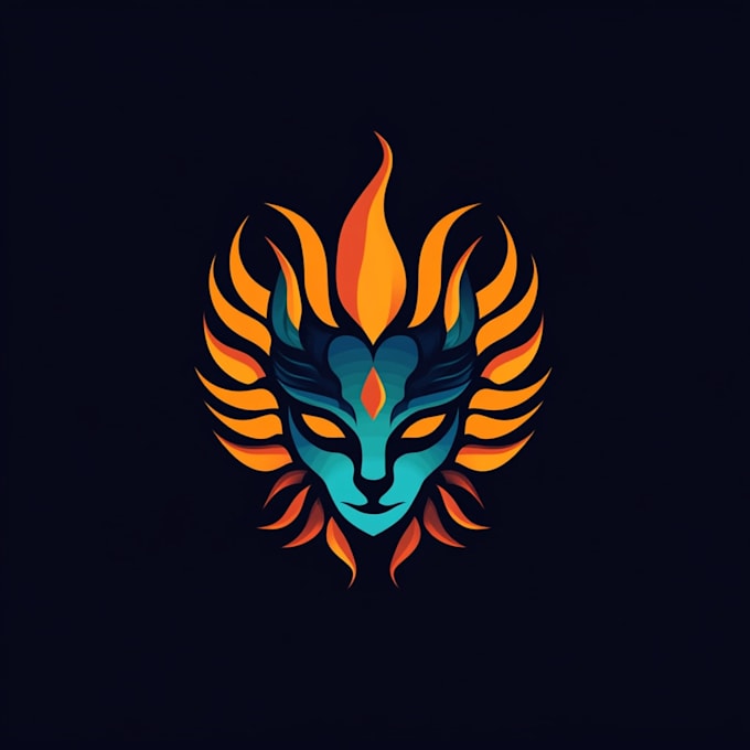 awesome rpg fantasy or sci fi logo