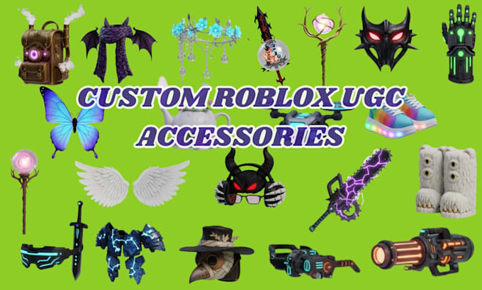 create custom roblox ugc accessories hair and avatar items