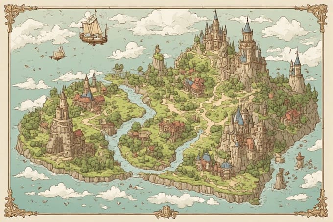 draw custom fantasy world maps and rpg maps