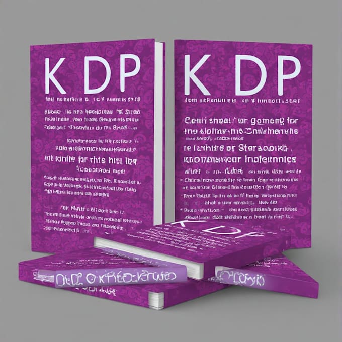 do book cover design, ebook cover, kdp book cover