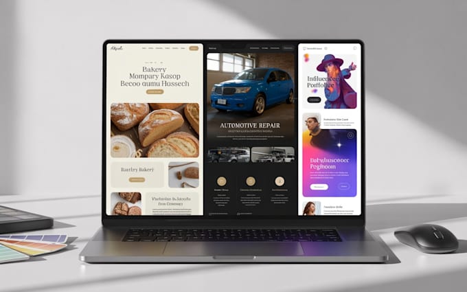 design or redesign a modern canva or wix website for ugc portfolio or company