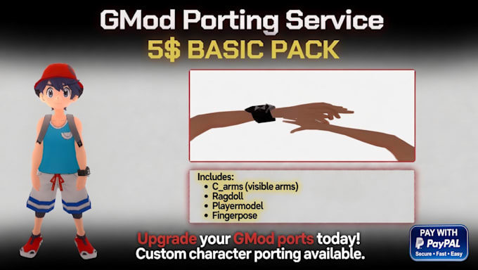 port a model to gmod