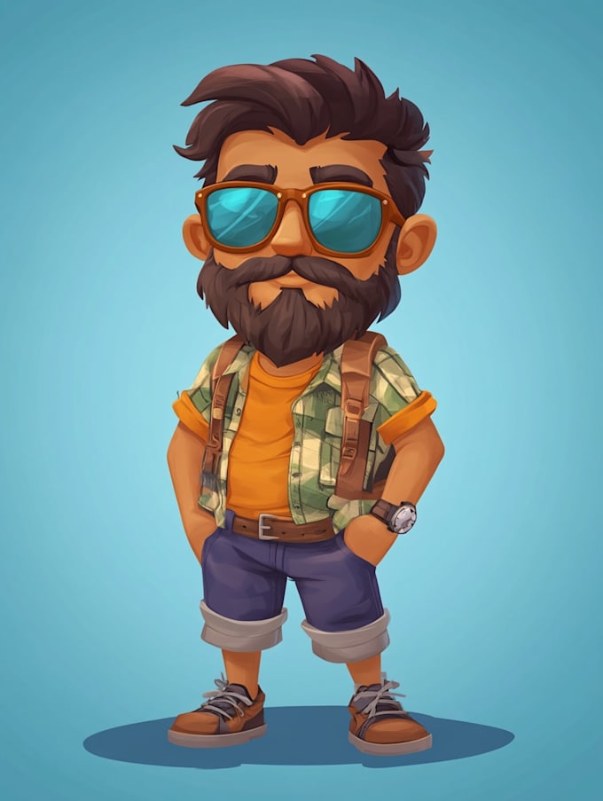 design 2d game character