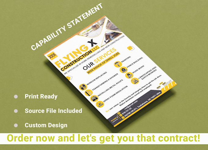 design a winning government capability statement for your business
