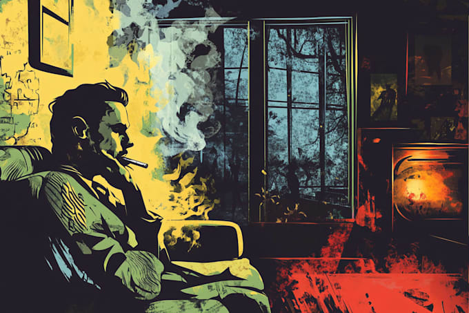 comic book illustration with comic book illustrator