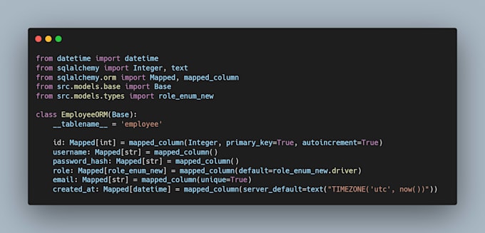 develop a custom rest API using go gin or python fastapi